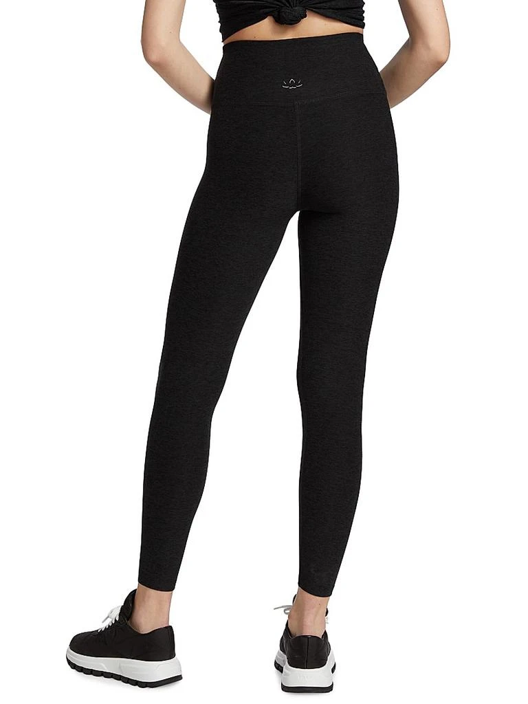 商品Beyond yoga|At Your Leisure High-Waisted Cropped Leggings,价格¥735,第5张图片详细描述
