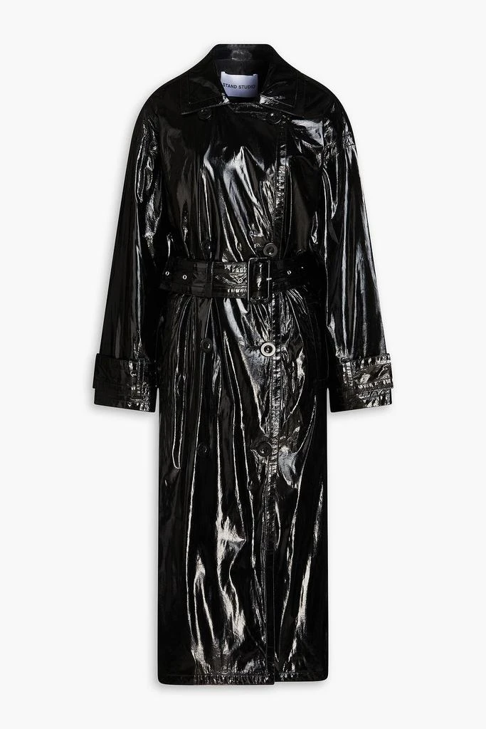 商品STAND STUDIO|Katharina glossed trench coat,价格¥1640,第1张图片