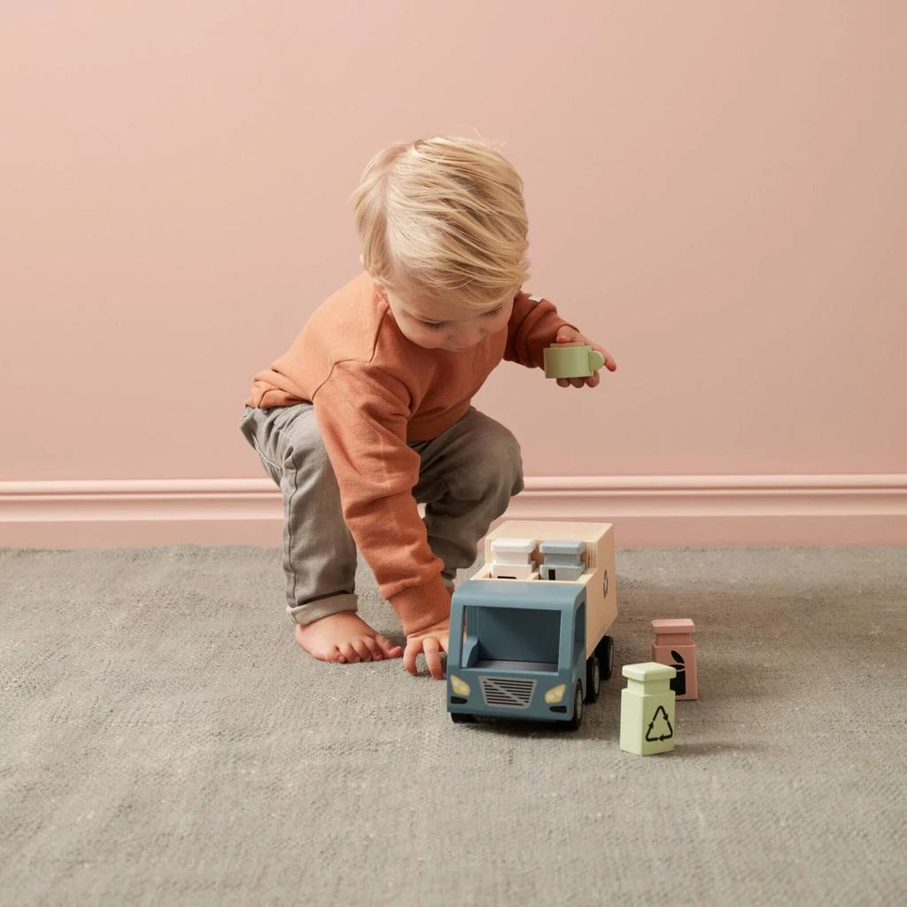 Kids Concept Garbage Truck - Grey 商品