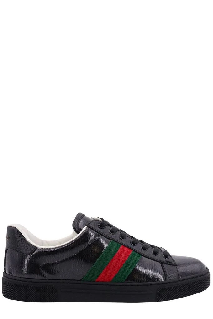 商品Gucci|Gucci ACE Web Striped Sneakers,价格¥4431,第1张图片