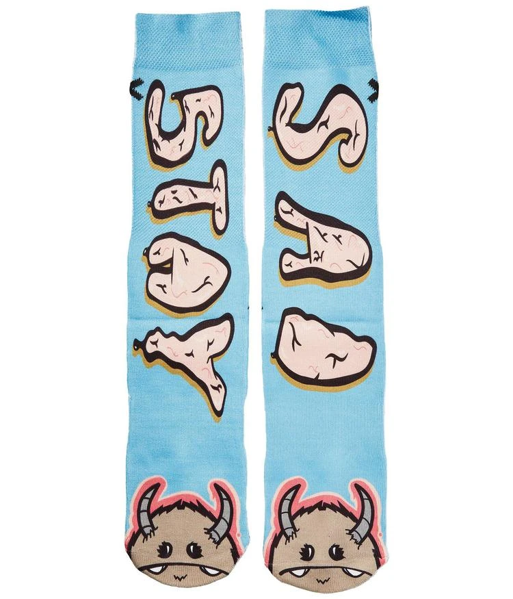 商品Depressed Monsters|Stay Sad Socks,价格¥50,第2张图片详细描述
