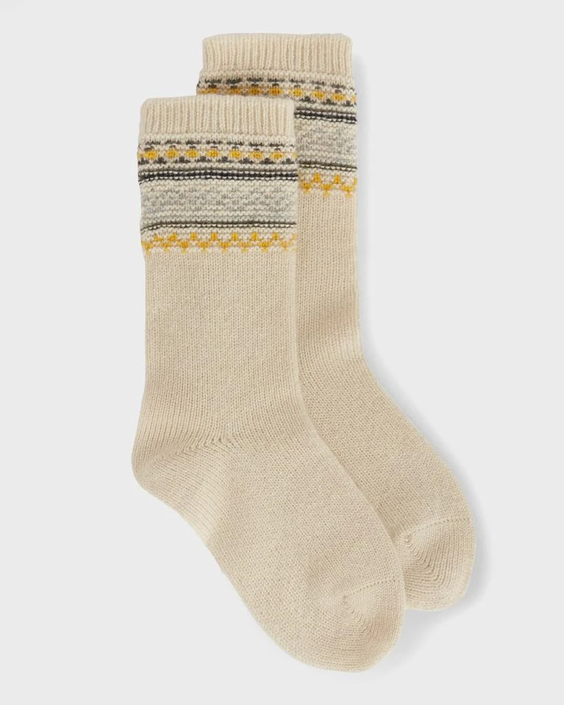 商品Loro Piana|Bernina Cashmere Socks,价格¥913,第1张图片