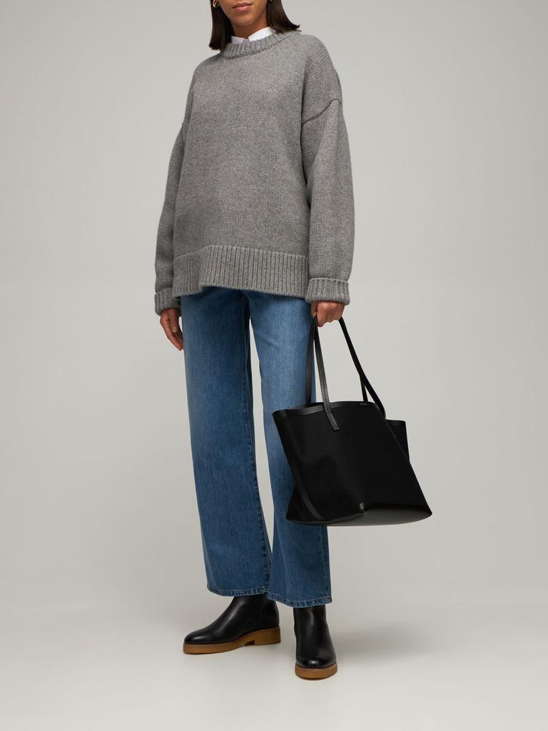商品The Row|Egli Cotton Denim Wide Leg Jeans,价格¥5809,第1张图片