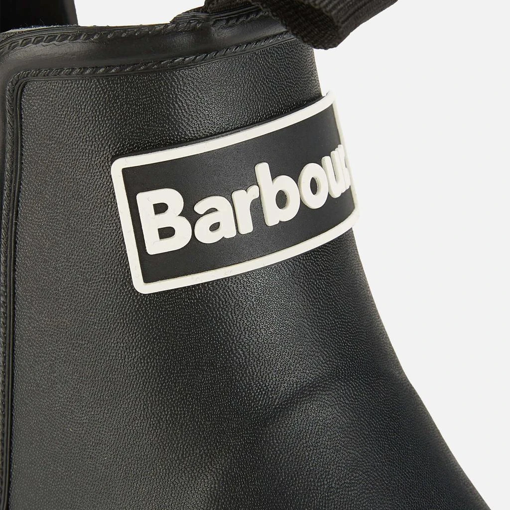 商品Barbour|Barbour Men's Nimbus Rubber Chelsea Boots - Black,价格¥502,第4张图片详细描述