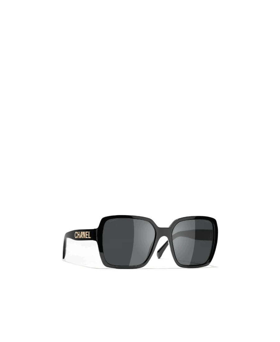商品【商品预售7天】 Chanel|Chanel 女士太阳镜 5408C622S4 黑色,价格¥2757,第3张图片详细描述
