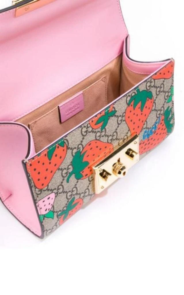 Padlock Gg Strawberry Small Shoulder Bag 商品