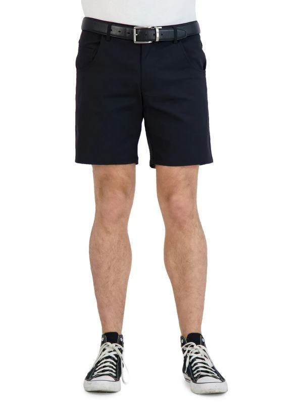 商品Levinas|Performance Tech Stretch Denim Shorts,价格¥317,第1张图片