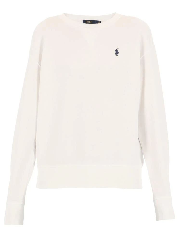 商品Ralph Lauren|Polo Ralph Lauren Logo Embroidered Crewneck Sweatshirt,价格¥1063,第1张图片