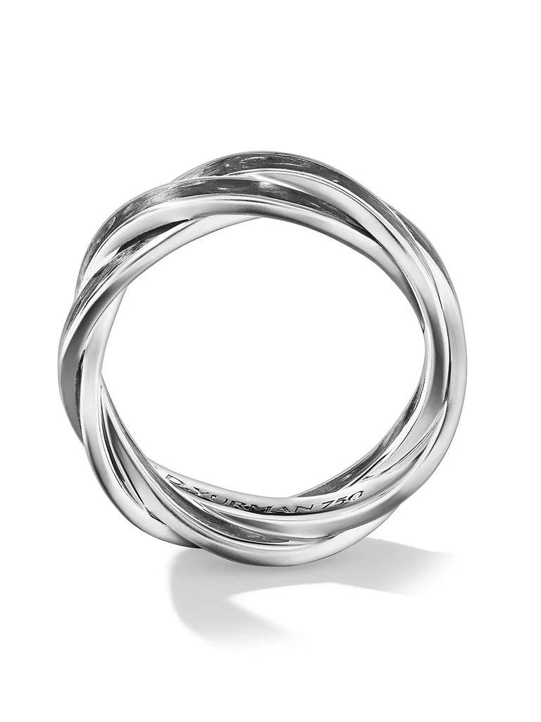 商品David Yurman|DY Helios™ Band Ring in 18K White Gold,价格¥23975,第2张图片详细描述