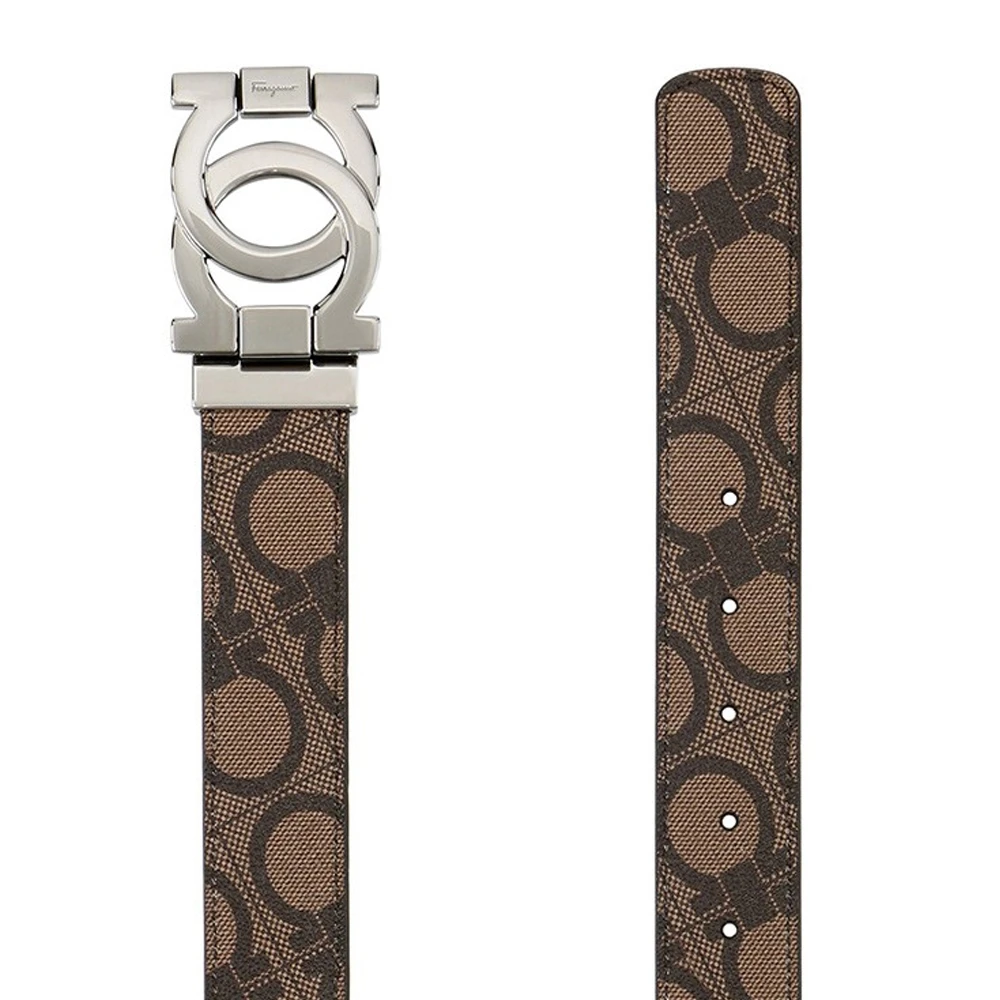 SALVATORE FERRAGAMO 棕色男士腰带 67-9162-587484 商品