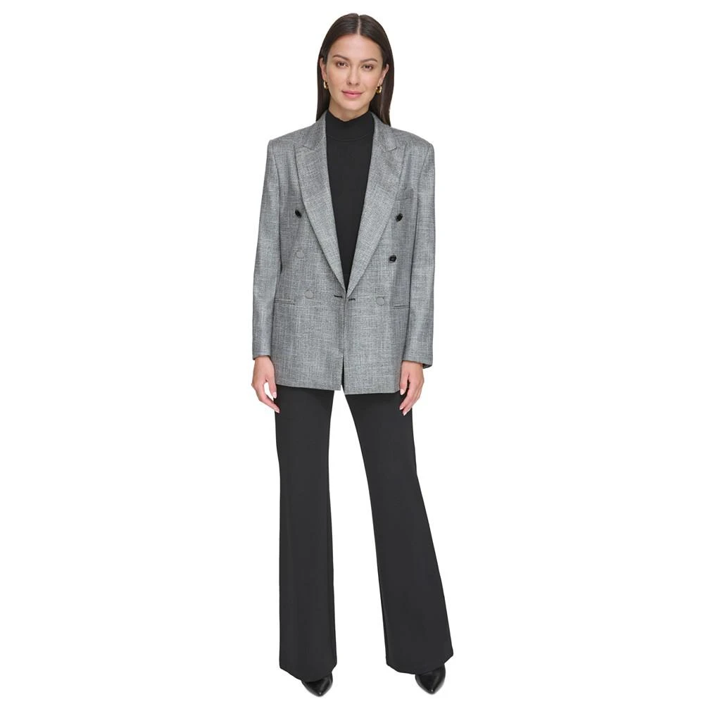 商品DKNY|Women's Peak-Lapel Double-Breasted Blazer,价格¥920,第5张图片详细描述