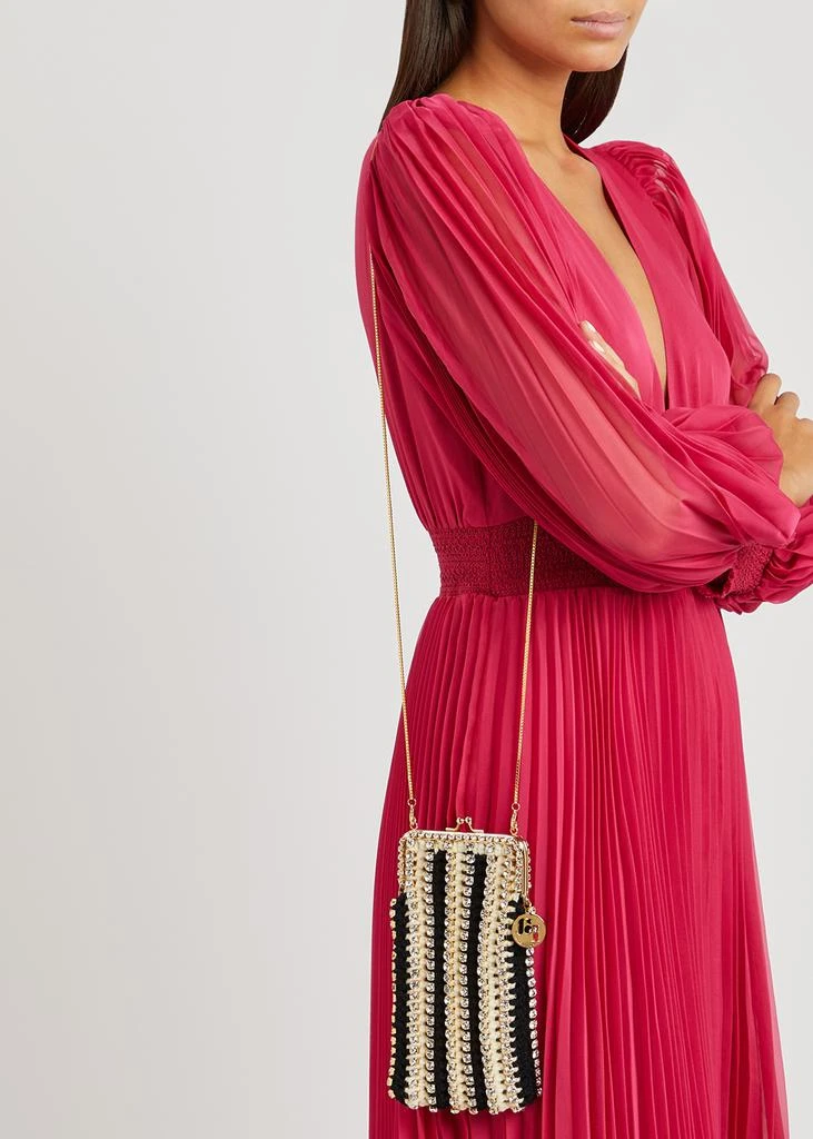商品ROSANTICA|Tricot embellished crotchet cross-body bag,价格¥3148,第5张图片详细描述
