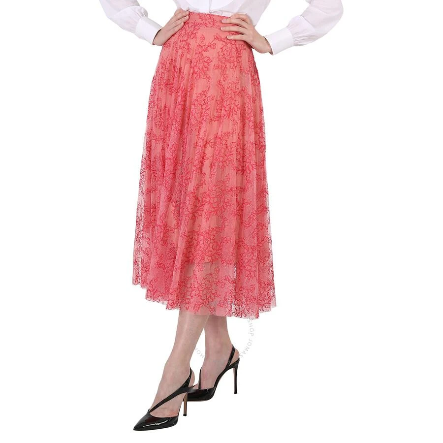 商品Burberry|Ladies Formal Apricot Pleat Long Skirts,价格¥1207,第2张图片详细描述