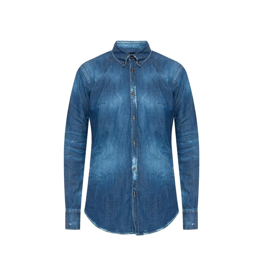 商品DSQUARED2|Dsquared2 Cotton Denim Shirt,价格¥1486,第1张图片