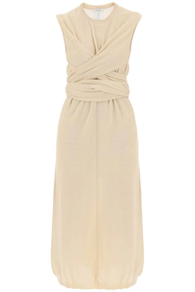 商品Lemaire|Lemaire Knotted Crewneck Sleeveless Dress,价格¥3142,第1张图片