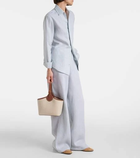 商品Loro Piana|Bobbin帆布托特包,价格¥25205,第5张图片详细描述
