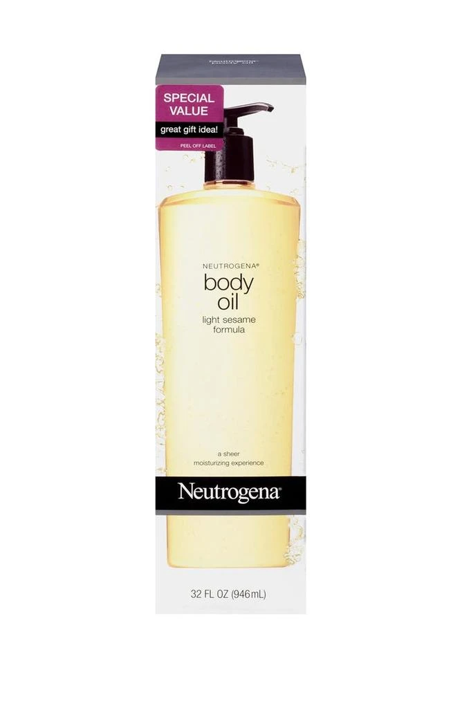 商品Neutrogena|Light Sesame Formula Body Oil - 32 fl. oz.,价格¥207,第1张图片