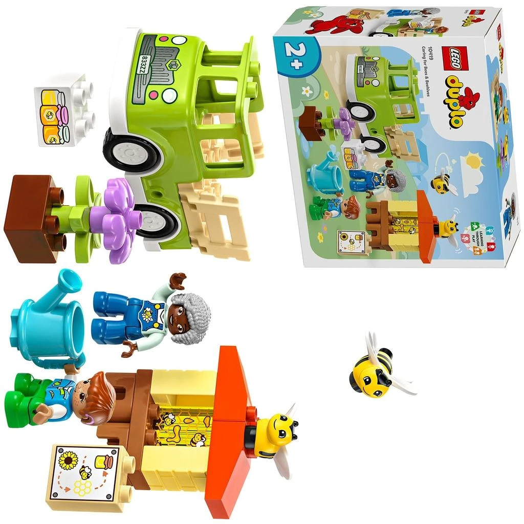 商品LEGO DUPLO Town Caring for Bees & Beehives Toy 10419,价格¥202,第2张图片详细描述