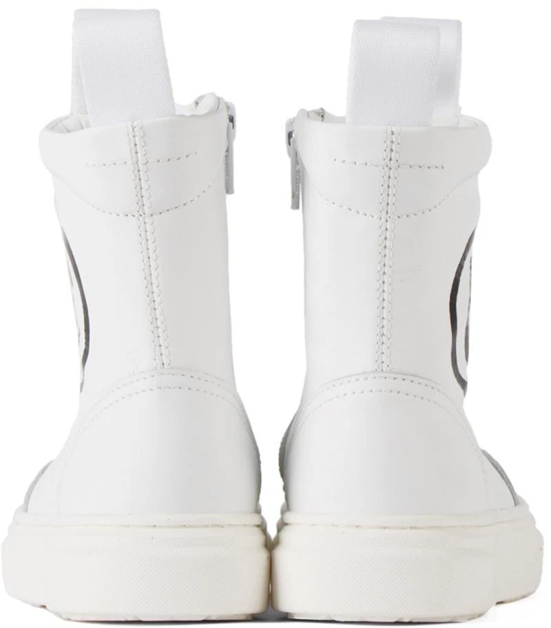商品MAISON MARGIELA|Kids White Logo Slip-On Boots,价格¥853,第2张图片详细描述