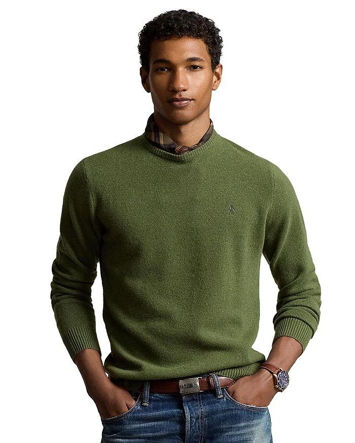 商品Ralph Lauren|Wool Regular Fit Crewneck Sweater,价格¥1474,第1张图片