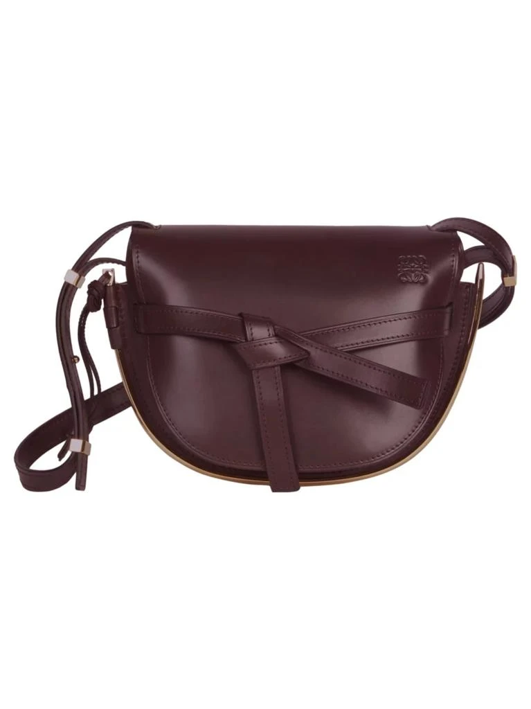 商品Loewe|Small Gate Leather Saddle Bag,价格¥10417,第1张图片