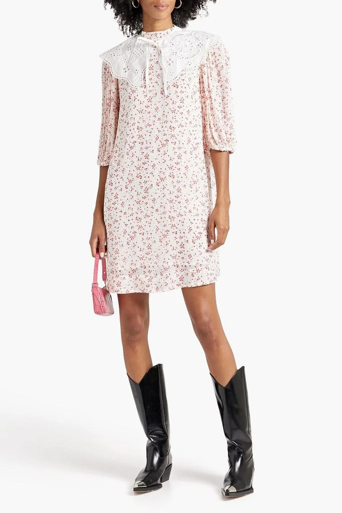 商品Ganni|Broderie anglaise cotton collar,价格¥374,第2张图片详细描述