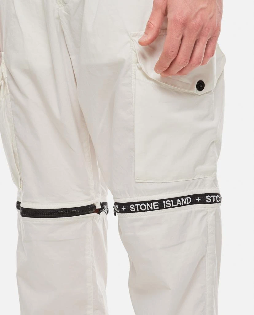 商品Stone Island|STRETCH COTTON CARGO PANTS,价格¥3528,第4张图片详细描述