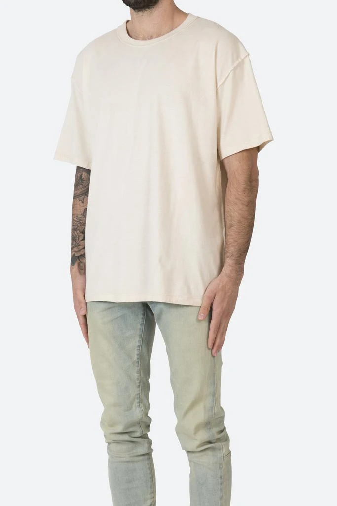 商品MNML|Inside Out Tee - Natural,价格¥61,第3张图片详细描述