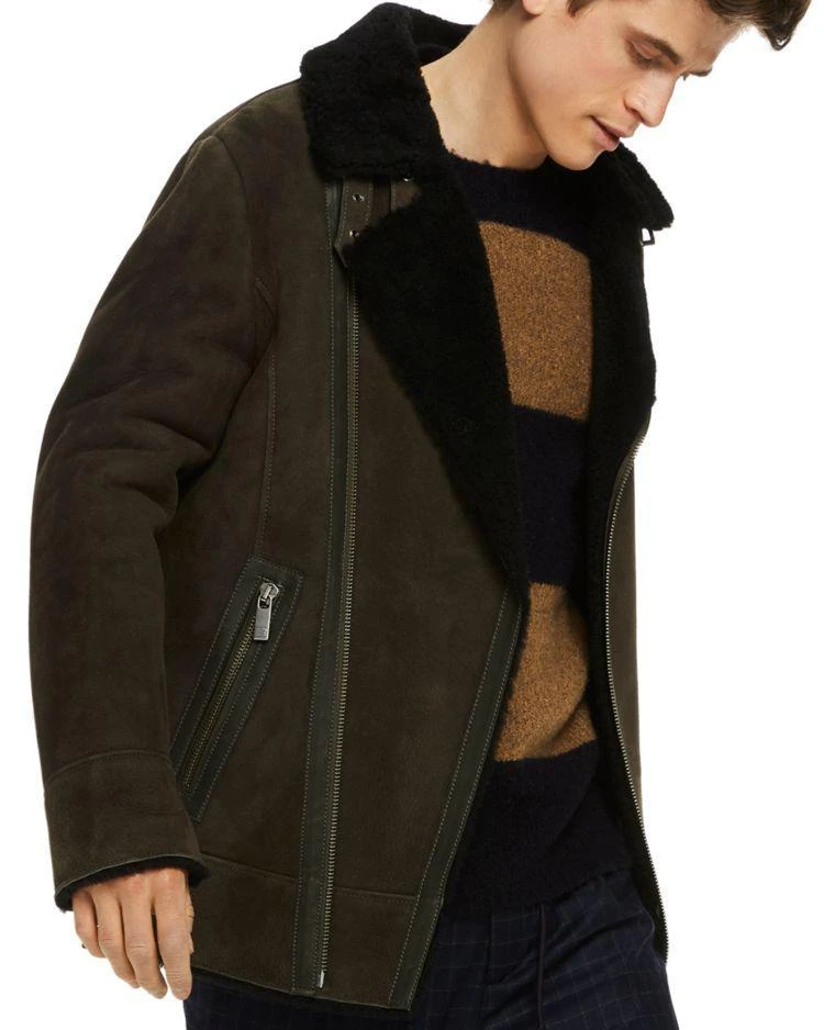 商品Scotch & Soda|Scotch & Soda Leather Shearling Jacket,价格¥5018,第3张图片详细描述