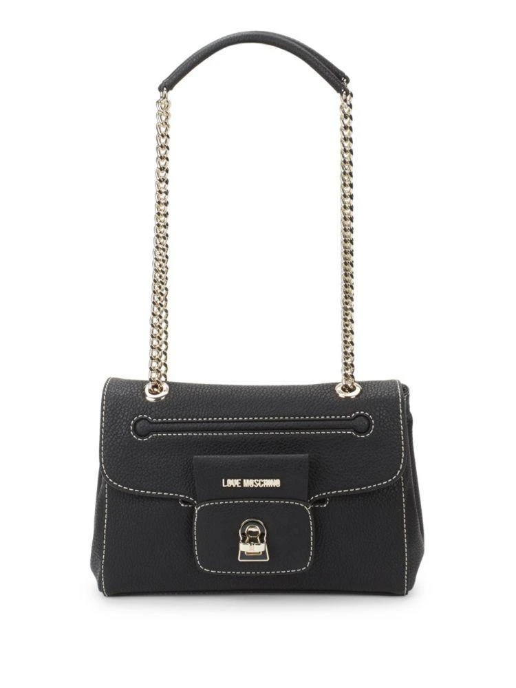 商品Moschino|Faux 链条单肩包,价格¥826,第1张图片