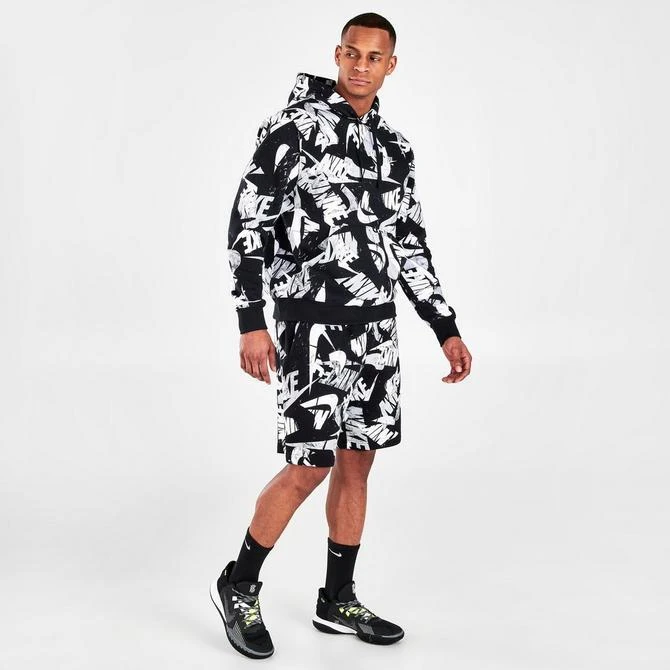 商品NIKE|Men's Nike Sportswear Sport Essentials+ Allover Print Shorts,价格¥296,第2张图片详细描述