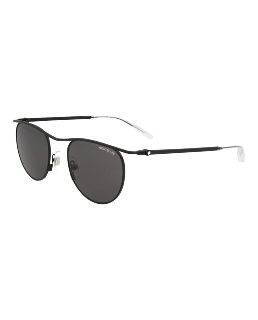 商品MontBlanc|Round-Frame Metal Sunglasses,价格¥1467,第2张图片详细描述