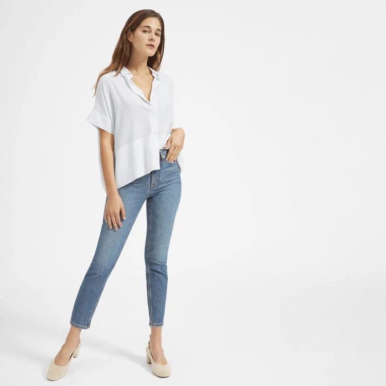 商品Everlane|真丝短袖衬衣,价格¥509-¥523,第1张图片