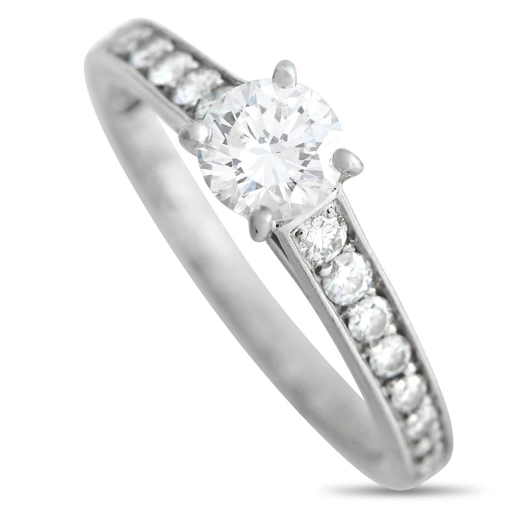 商品[二手商品] Cartier|Cartier Platinum 0.60 ct Diamond Engagement Ring,价格¥32197,第2张图片详细描述