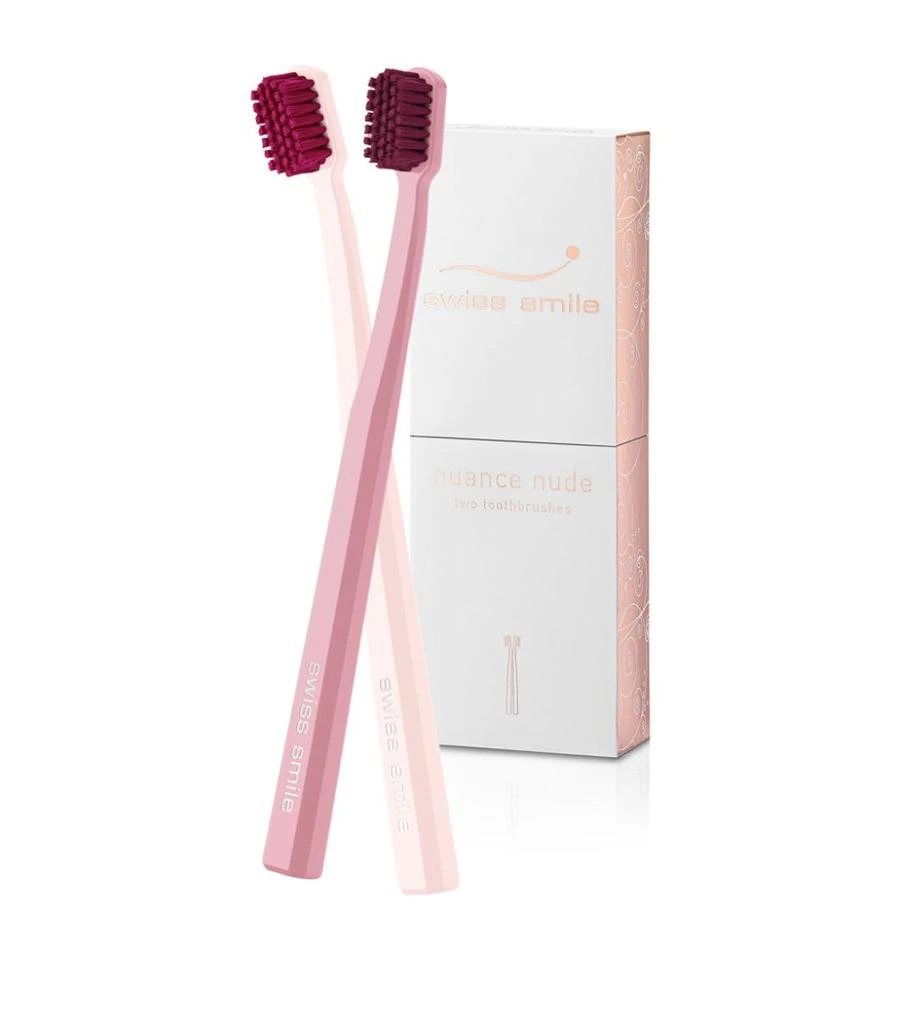 商品Swiss Smile|Nuance Nude Toothbrush (Set of 2),价格¥288,第1张图片