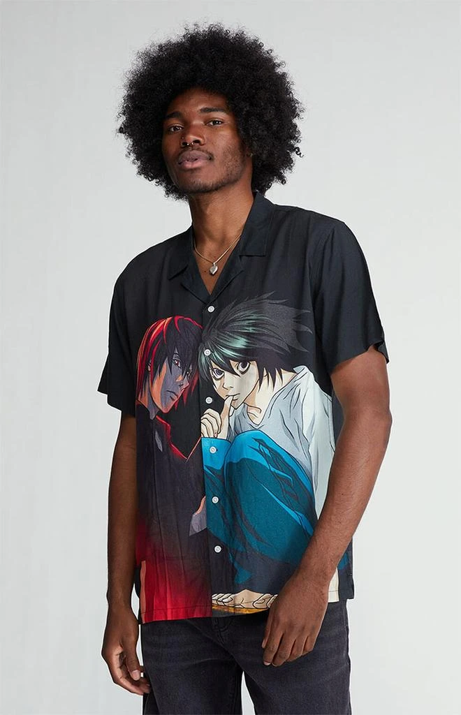 商品PacSun|Death Note Camp Shirt,价格¥446,第1张图片
