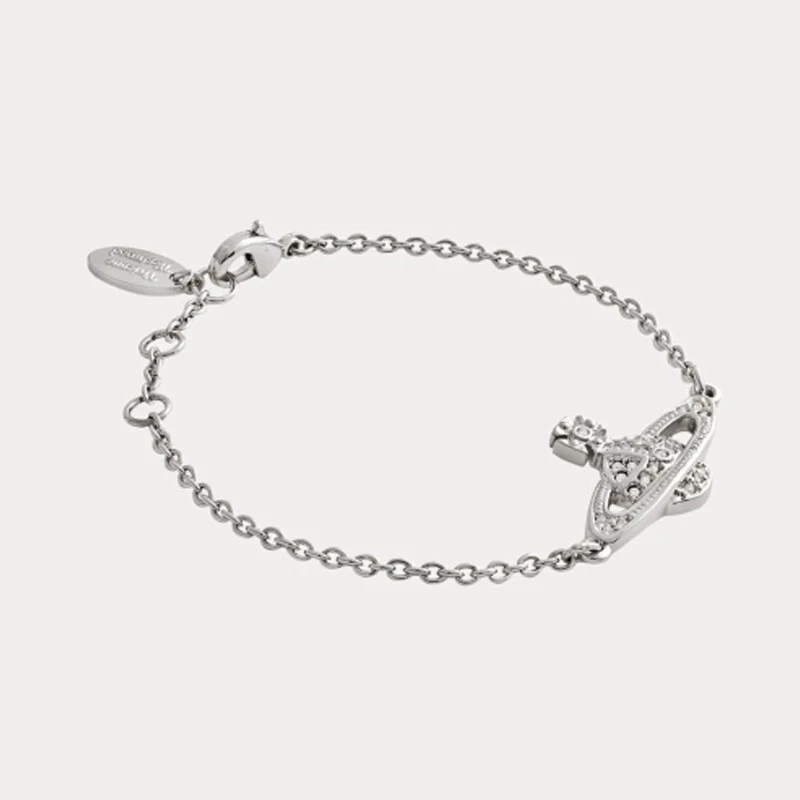 商品Vivienne Westwood|Vivienne Westwood西太后土星手链女款 金色银色可选 8050889134978  七夕情人节礼物,价格¥1099,第1张图片