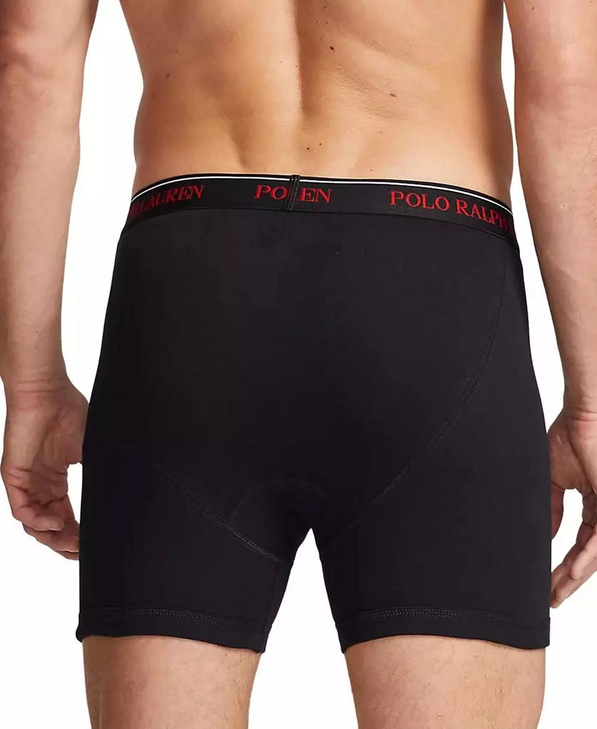 商品Ralph Lauren|Men's 5+1 Free Bonus Classic Fit Cotton Boxer Briefs,价格¥513,第4张图片详细描述