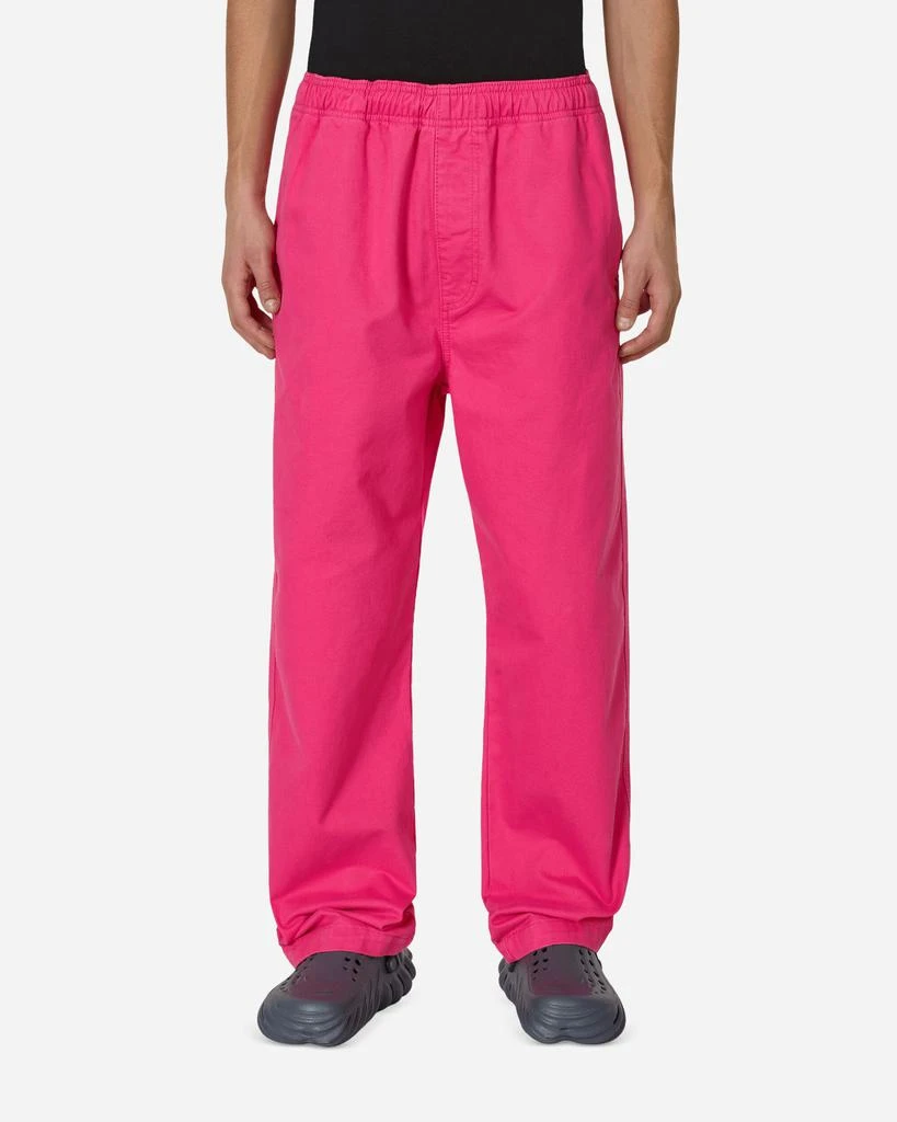 商品STUSSY|Brushed Beach Pant Hot Pink,价格¥982,第1张图片