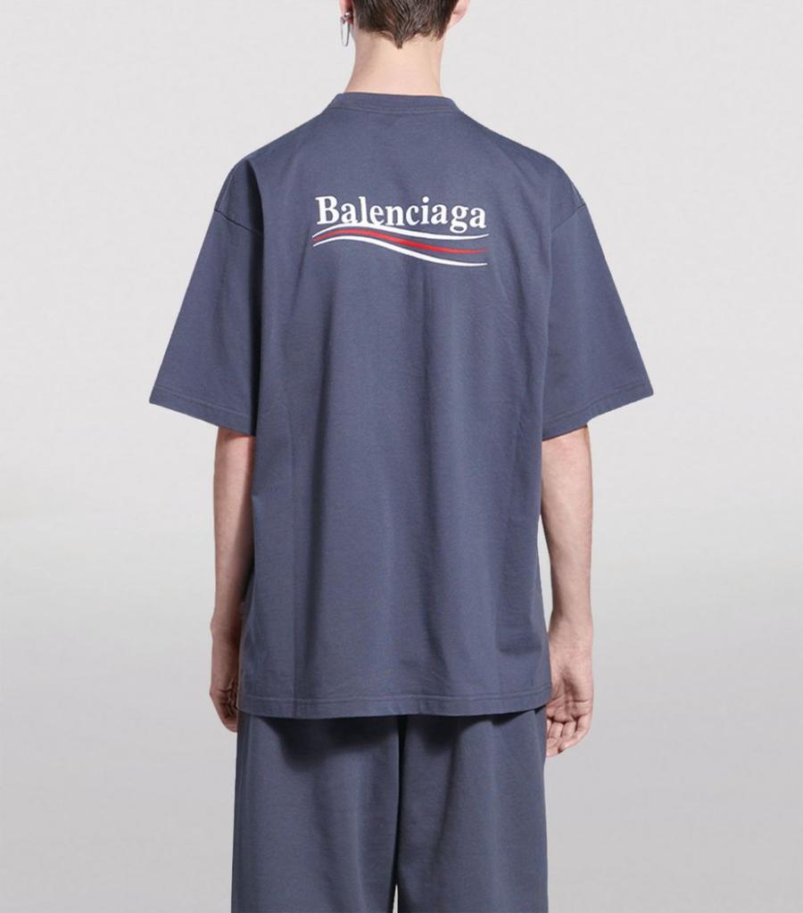 商品Balenciaga|Political Campaign T-Shirt,价格¥5334,第7张图片详细描述