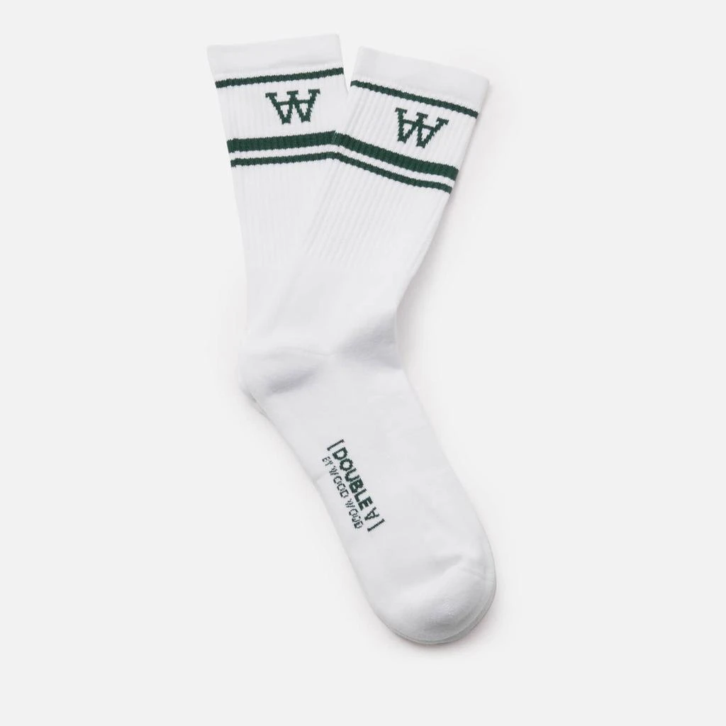 商品Wood Wood|Wood Wood Con Two-Pack Cotton-Blend Socks,价格¥106,第3张图片详细描述