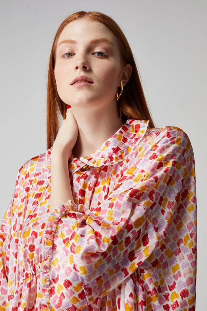 商品预计3周后发货 Heimstone|Blouse Scarlett À Imprimé Palette,价格¥1085,第4张图片详细描述