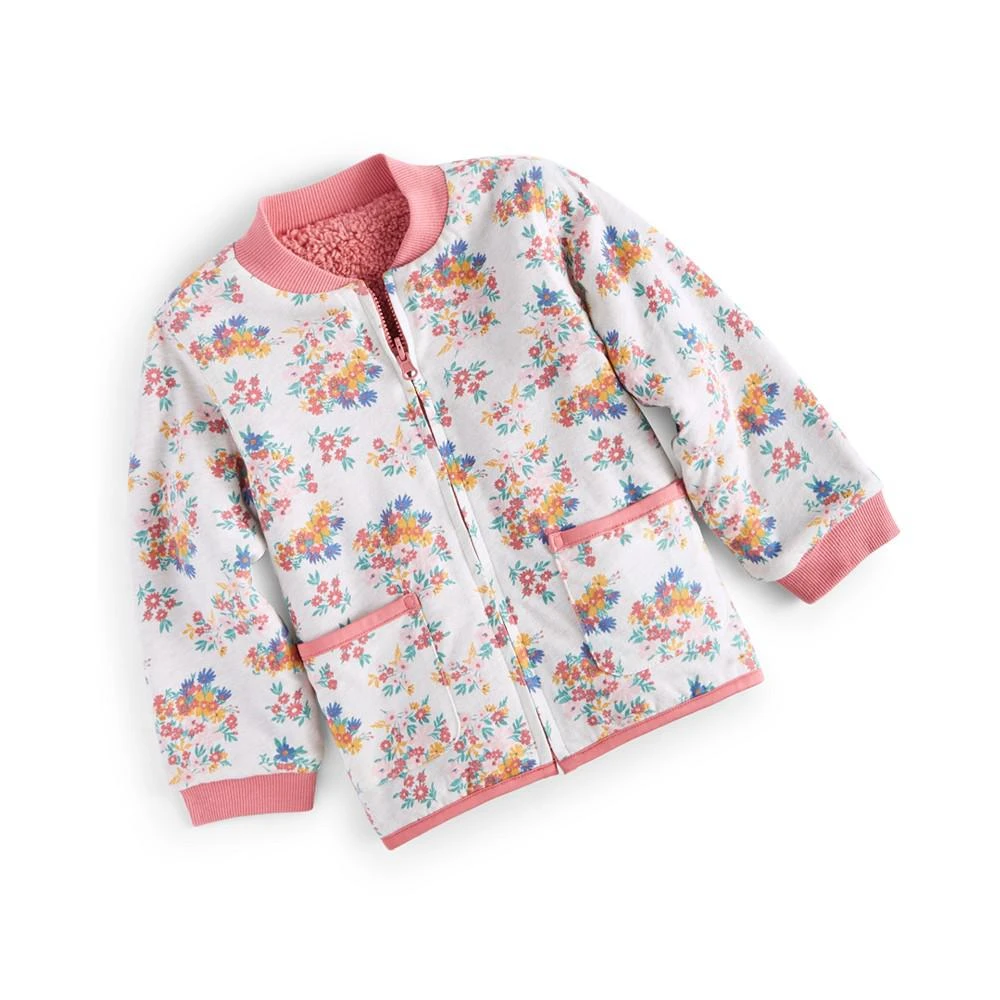First Impressions Toddler Girls Reversible Jacket, Created for Macy's