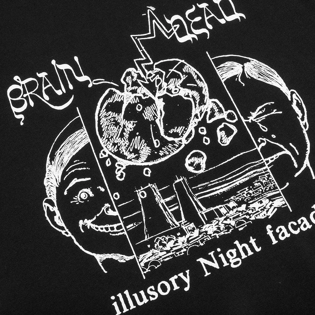 商品Brain Dead|Brain Dead Night Facade T-Shirt - Black,价格¥282,第3张图片详细描述