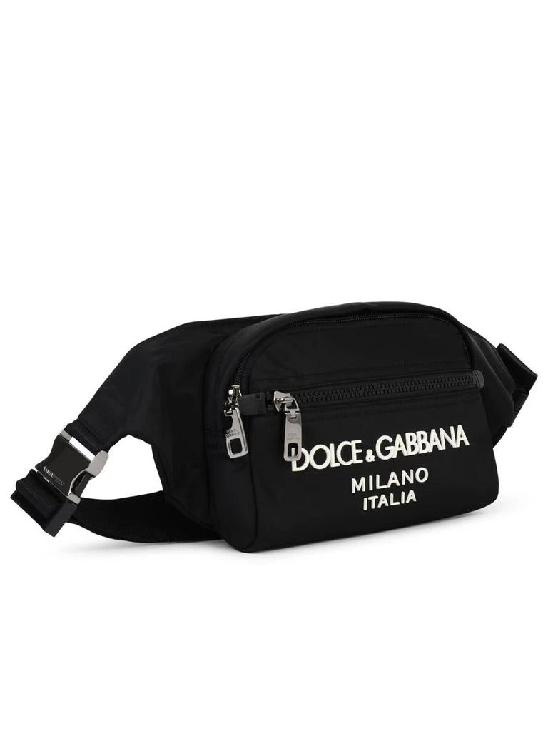 商品Dolce & Gabbana|Dolce & Gabbana Small Black Nylon Fanny Pack,价格¥4927,第2张图片详细描述
