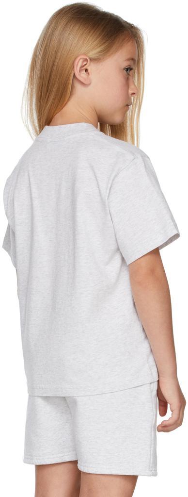 商品Balenciaga|灰色徽标儿童 T 恤,价格¥1774,第6张图片详细描述