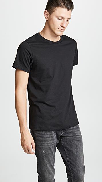 商品Calvin Klein|3 件装常规剪裁经典短袖 T 恤,价格¥331,第4张图片详细描述