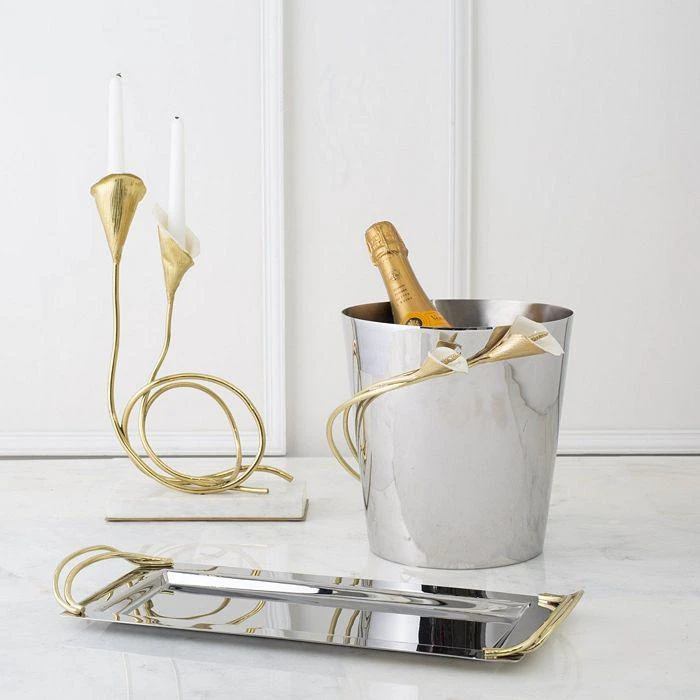 商品Michael Aram|Calla Lily Wastebasket,价格¥2154,第4张图片详细描述