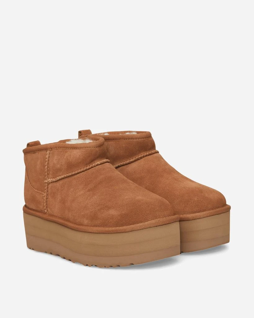 商品UGG|WMNS Classic Ultra Mini Platform Boots Chestnut,价格¥1255,第2张图片详细描述