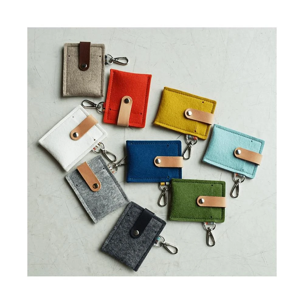 商品Graf Lantz|Merino Wool Felt Key Card Case,价格¥143,第2张图片详细描述